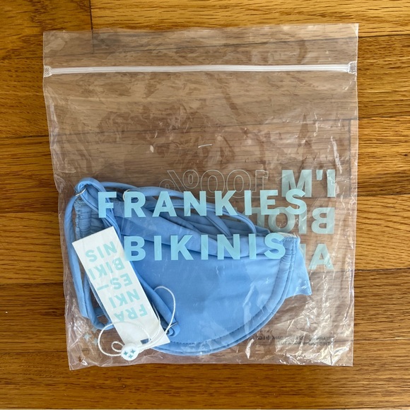 🎉HP🎉 NWT Frankie’s Bikinis Underwire Top, Sz Small - Picture 4 of 5